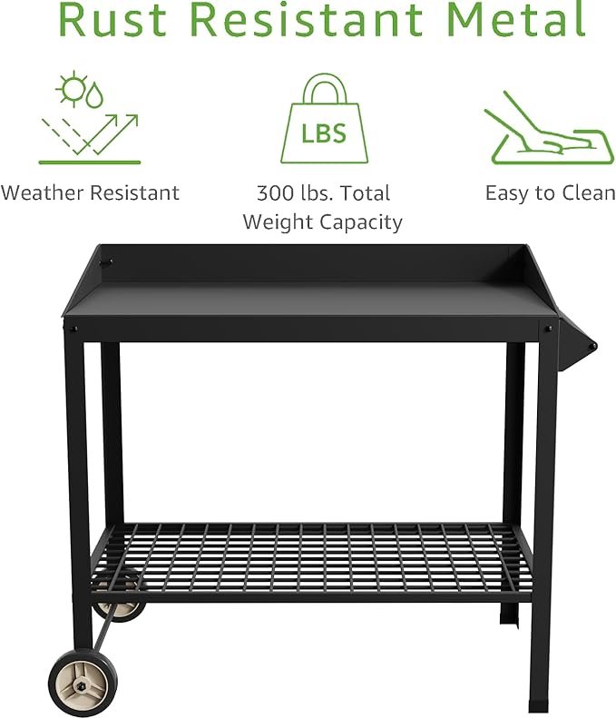 Mobile Metal Potting Workstation