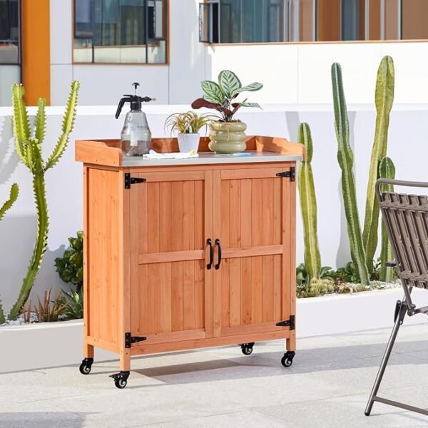 Garden Storage Potting Bench