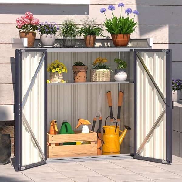 Outdoor Storage Cabinet Workstation